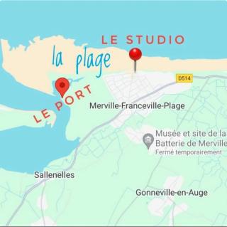 Studio front de mer - Merville-Franceville-Plage - 6