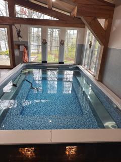 Indoor pool fish 7 free boats reg 699 sale 599 sleeps 17 in beds - 0