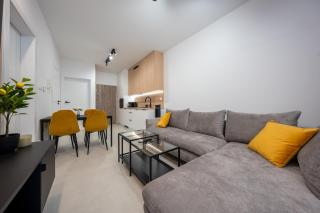 Miodowy apartament z dużym tarasem w Rewalu, blisko morza - Rewal - 9