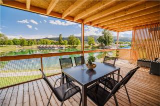 DELUXE Lake View Mobile Homes with Thermal Riviera Tickets - Čatež ob Savi - 0