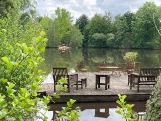 Paradis perdu en Sologne avec plage privée - Villeny - 7