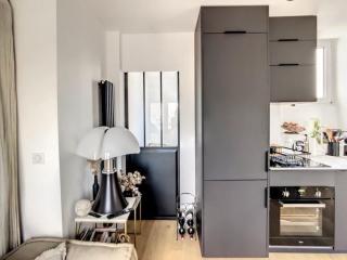 Appartement Design proche Tour Eiffel avec Balcon - Parijs - 7