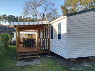 MH 395 3 chambres et 1 salle de bain dans camping 4 étoiles - Saint-Julien-en-Born - 0