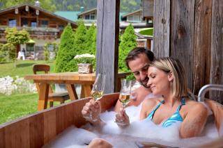Alpin Chalets Oberjoch - Luxus Unterkunft mit privatem SPA und Zugang zu 3000 qm SPA Panoramahotel Oberjoch - Bad Hindelang - 9