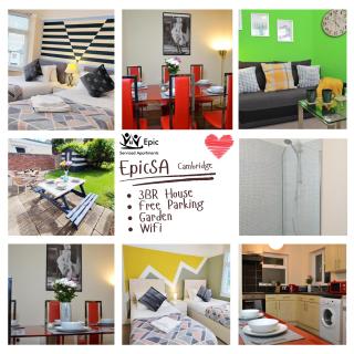 Epicsa - 3 Bedroom Family & Corporate Stay, Garden and FREE parking - Cambridge - 0