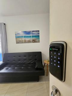 066 Aviação Beira MAR com varanda - 1 dorm - 15 metros da praia - WI FI - Garagem Gratuita - Praia Grande - 7