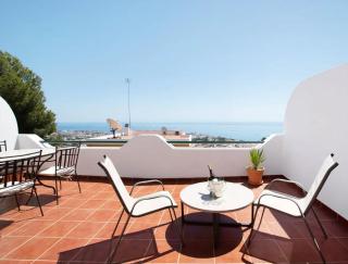 Stunning Penthouse with sea views,solarium,pool & parking - Benalmádena - 0