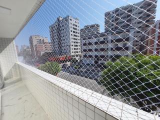 BEIRA MAR II dorm ap207 - TUPI - 15 metros da praia - 2 dormitórios com VARANDA - WI FI e acomoda até 8 pessoas - ESTACIONAMENTO Gratuito - Praia Grande - 7