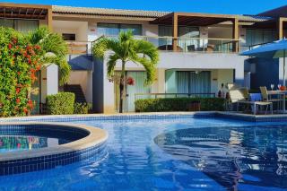 Solaris 6 - duplex 2 quartos 10 mn a pé da praia - Imbassaí - 0
