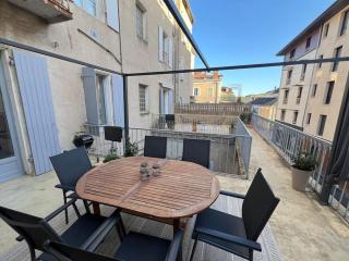 Cœur de ville, Garage privé et gratuit avec Terrasse ! - 5