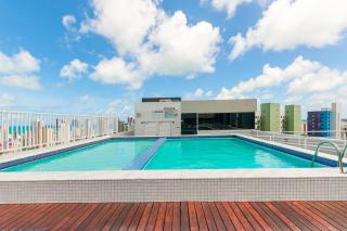 Studio Encantador - Garagem - Piscina na Cobertura - João Pessoa - 9