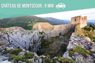 Chambre triple deluxe - Gîte de la Louve - Fougax-et-Barrineuf - 7