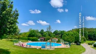 Camping Familial paisible avec piscine, mobil home , chalet, Studio & emplacement nue - Casties-Labrande - 0