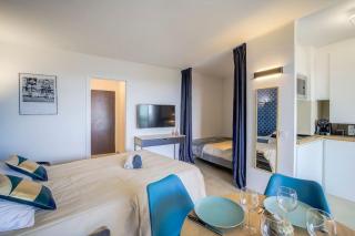 Studio vue mer, piscine - tennis - Antibes - 5
