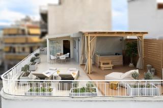 Boutique Luxury Dream Penthouse Spa 5' to Metro - Atene - 7