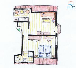 Haus Petra 134 - Ferienwohnung 4 - 5