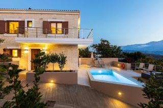 Upper View Villa 2, with private pool - Chania - 9