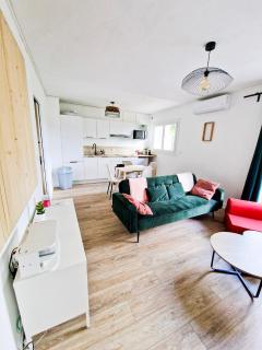 Studio de charme, wifi, parking privatif privé, clim, proximité polygone riviera - Cagnes-sur-Mer - 0