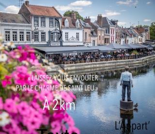 L' Appart' , tendance et épuré avec bel extérieur, proche du centre - Amiens - 9