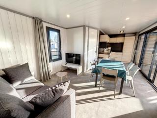 Chalet de standing 6 pers - Piscine chauffée - Proche plage - WIFI - Parking - Terrasse privée - FR-1-361-476 - Jullouville-les-Pins - 7