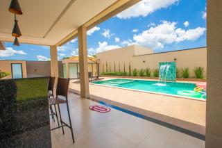 Refúgio de Luxo: 4 Suítes, Piscina, Acesso ao Lago - Caldas Novas - 3