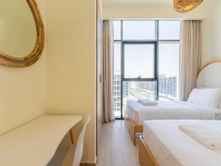 Zen Condo With Burj Khalifa View In Vibrant City - Dubai - 5