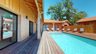 Villa avec clim et piscine chauffée Arès Cap Ferret - 9