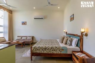 The Pastel Courtyard with Pvt Pool & Garden at Jaipur by StayVista - 5