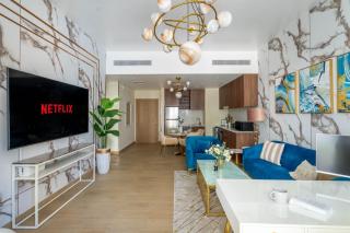 GuestReady - Stylish blue elegance in La Cote - Dubai - 4