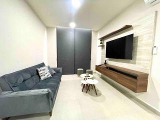 Luxury aprt in front of Fundidora Park gym BBQ - 0