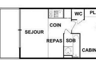Charmant studio cabine avec balcon et vue sur pistes - FR-1-293-288 - Hauteluce - 7