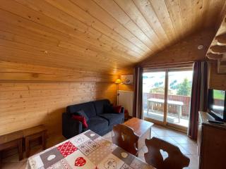 Appart 4 pièces avec accès piscine, 8 pers, garage, balcons sud - FR-1-293-350 - Hauteluce - 5