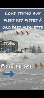 Studio plein coeur station Orcieres les merlettes - Orcières - 6