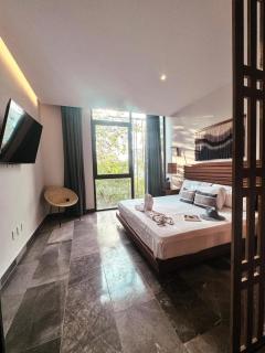 IIK Tulum by Groovy Stays- A Hip Condo-Hotel with WIFI, Rooftop, Pool, Sleeps 6 - 4