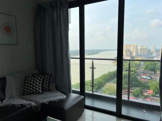 RiverView 8PAX 3BR in KBtown Wi-Fi, B-12-3 - Kota Bharu - 7