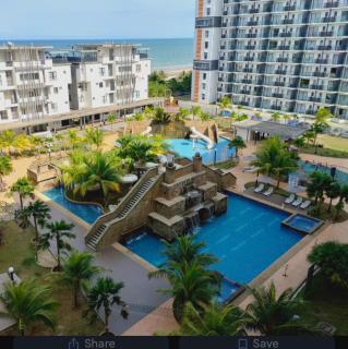 OPAHOME SWISS GARDEN RESIDENCE 2BDRM Family Suite with Pool View - Kuantan - 2
