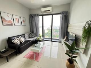 RiverView 8PAX 3BR in KBtown Wi-Fi, B-1-3 - Kota Bharu - 9