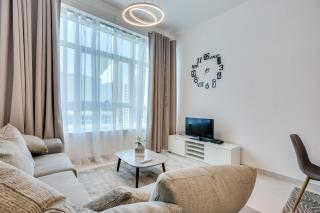 Stylish 2bd with great view in Marina View Tower - Dubai - 9