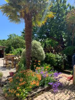Longère bord de mer avec grand jardin fleuri - Géfosse-Fontenay - 4