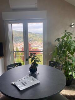 appartement la fleur d'abeille avec une belle vue et spa - 6