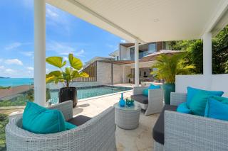BEACHSIDE VILLA - CARPE DIEM - in Plai Laem Soi 7, 3 BED 4 BATH, Amazing SEA and MOUNTAIN VIEWS, only 180m walk to Swimming Beach - Amphoe Koksamui - 7