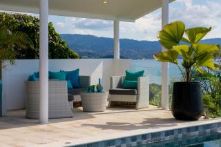 BEACHSIDE VILLA - CARPE DIEM - in Plai Laem Soi 7, 3 BED 4 BATH, Amazing SEA and MOUNTAIN VIEWS, only 180m walk to Swimming Beach - Amphoe Koksamui - 6
