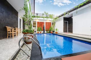 White Blue House 2 - Pvt Room, Shared Pool&Kitchen - Ubud - 4