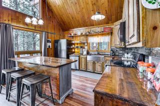 Modern Black Hills Cabin with Loft and Wraparound Deck - 4