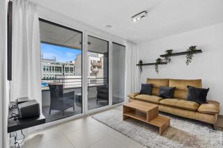Modern 1-BR Apartment with Balcony in Cessange - Lussemburgo - 0