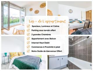 Pilepoal II - Balcon - Parking - 6Pers - Lumineux - Villemomble - 0