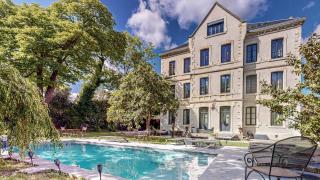 Demeure Saint Louis Historic manor, City 700m, parking,A C,Clim,WIFI, heated pool, city view - Carcassonne - 3