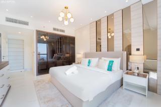 JBR Amwaj 4 , Upgraded Sea and Ain Dubai Views, 2m walk to Beach By Gardenia Suitse - Dubai - 2