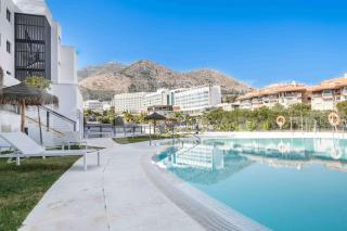 Lovely view with private jacuzzi & terrace, pool and parking by REMS - Fuengirola - 7