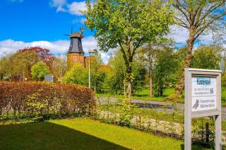 Mühlenblick 2, EG mit Garten und Mühlenblick in zentraler Lage, Hund willkommen! - Hage - 4